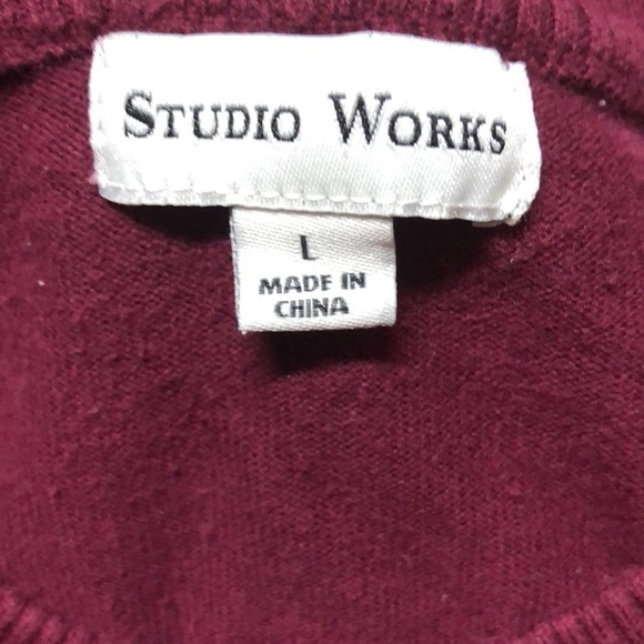 Studio Works Button Up Cardigan Sweater - Picture 2 of 5